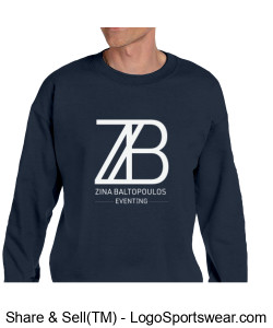 ZB Eventing Women's Crewneck Design Zoom